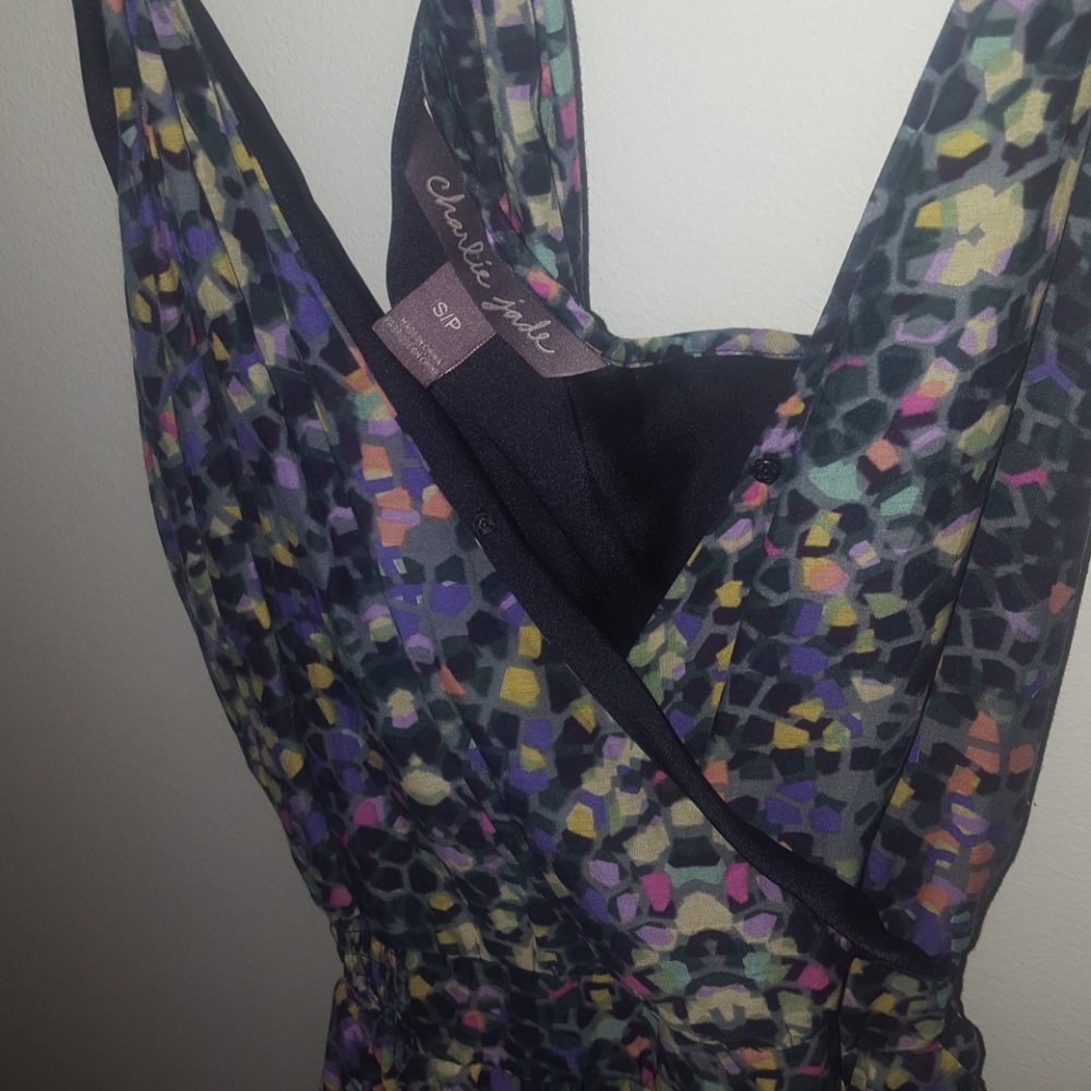 charlie jade (nordstrom) sleeveless t-back dress